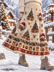 Women's Christmas Half Skirt