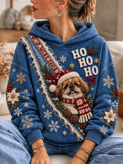 Women's Christmas Print Sweatshirt