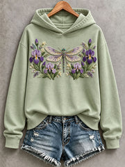 Women’s Dragonfly and Iris Hoodie