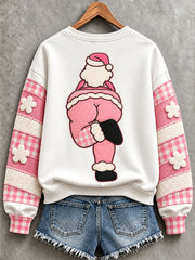 Women's Pole-Dancing Santa Sweatshirts
