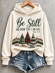 Women’s Be Still And Know That I Am God Hoodie