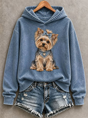 Women's Cute Yorkshire Terrier Hoodie