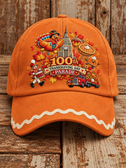 Thanksgiving Parade Print Casual Unisex Hat