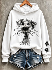 Women's Cute Animal Print Sweatshirt