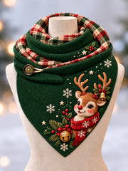 Merry Chrismas Triangle Scarf