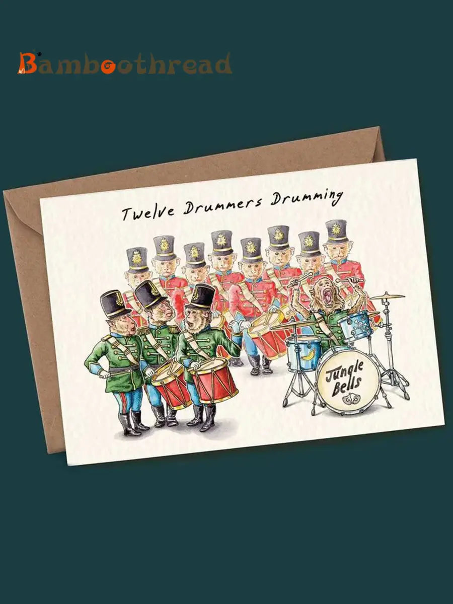 Twelve Days Of Christmas Card Set As picture / ONE