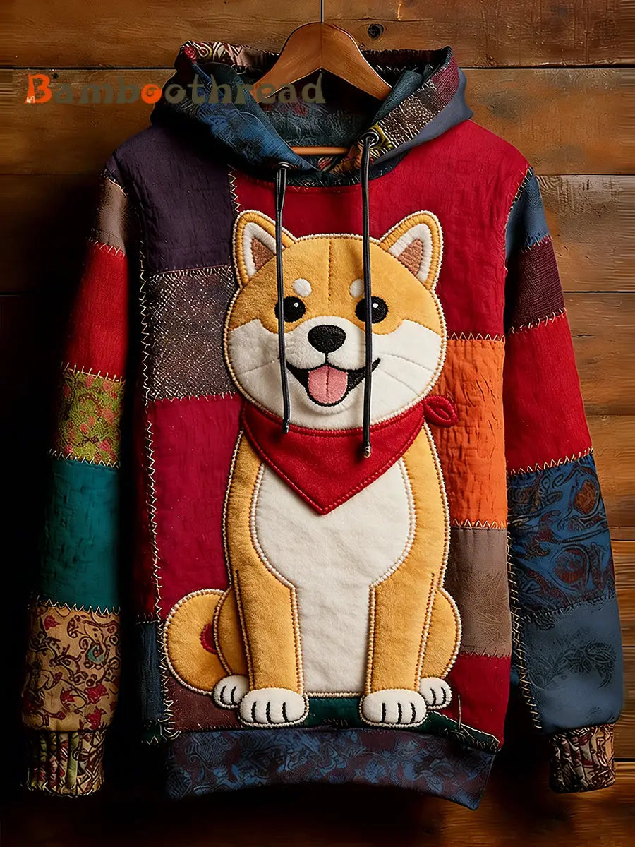 Unisex Retro Animal Art Print Comfortable Casual Sweatshirt A / S