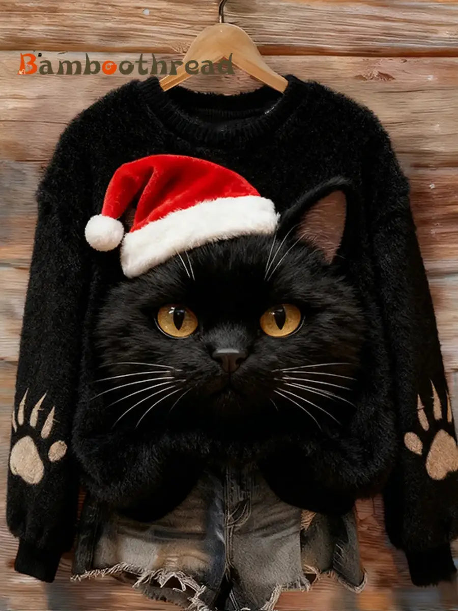 Women’s Retro Animal Art Print Casual Flannel Top A / S