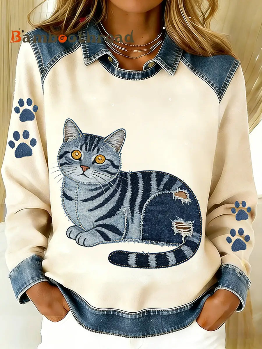 Women’s Round Neck Sweater-Style Dress A / S