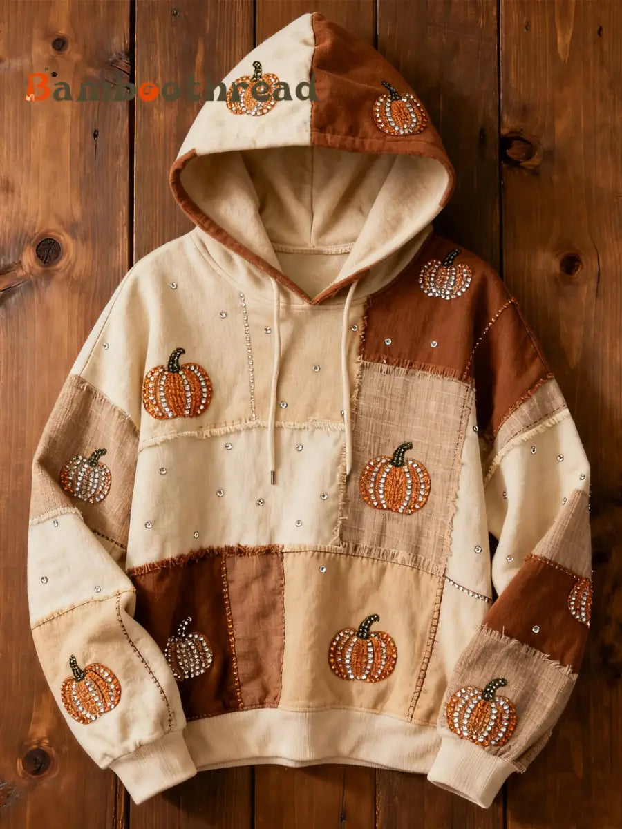 Women’s Thanksgiving Print Casual Hoodie As picture / S