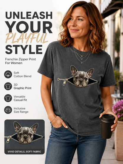 Women's Lovely French Bulldog T-Shirt