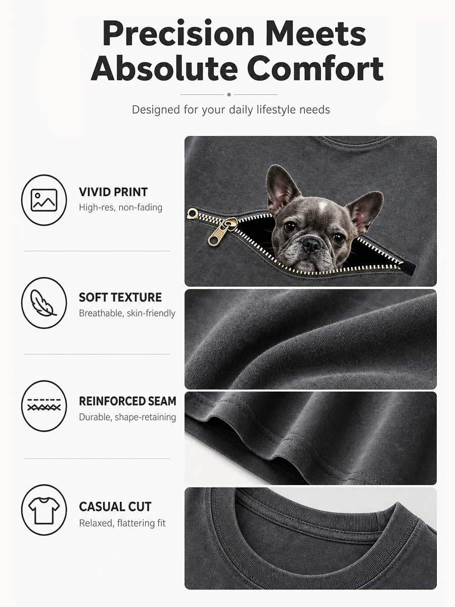 Women's Lovely French Bulldog T-Shirt