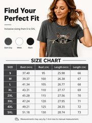 Women's Lovely French Bulldog T-Shirt
