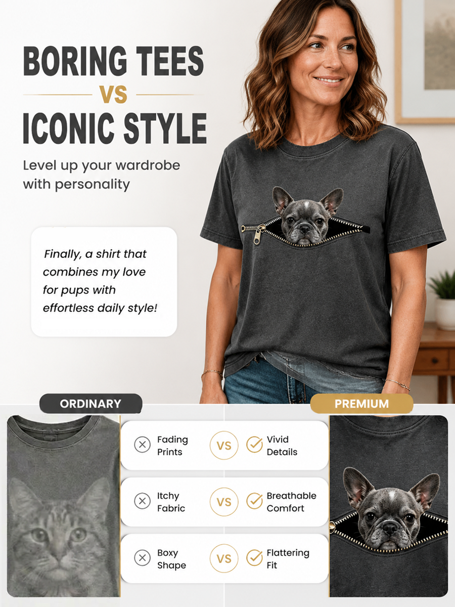 Women's Lovely French Bulldog T-Shirt