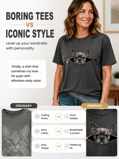 Women's Lovely French Bulldog T-Shirt