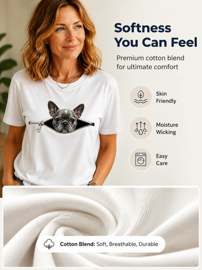 Women's Lovely French Bulldog T-Shirt