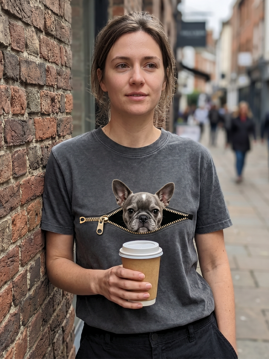 Women's Lovely French Bulldog T-Shirt