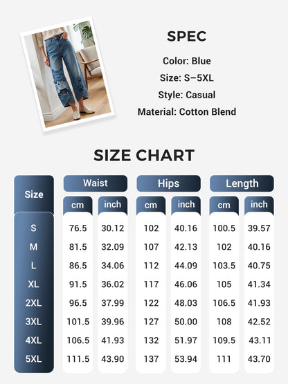 Women's Animal Art Print Trousers