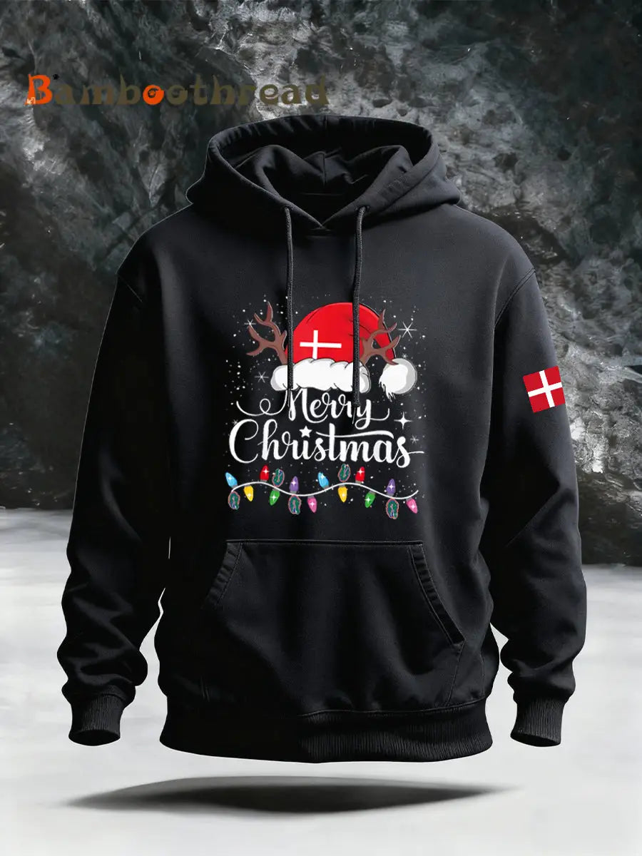 Men’s Christmas Vintage Casual Hoodie A / S