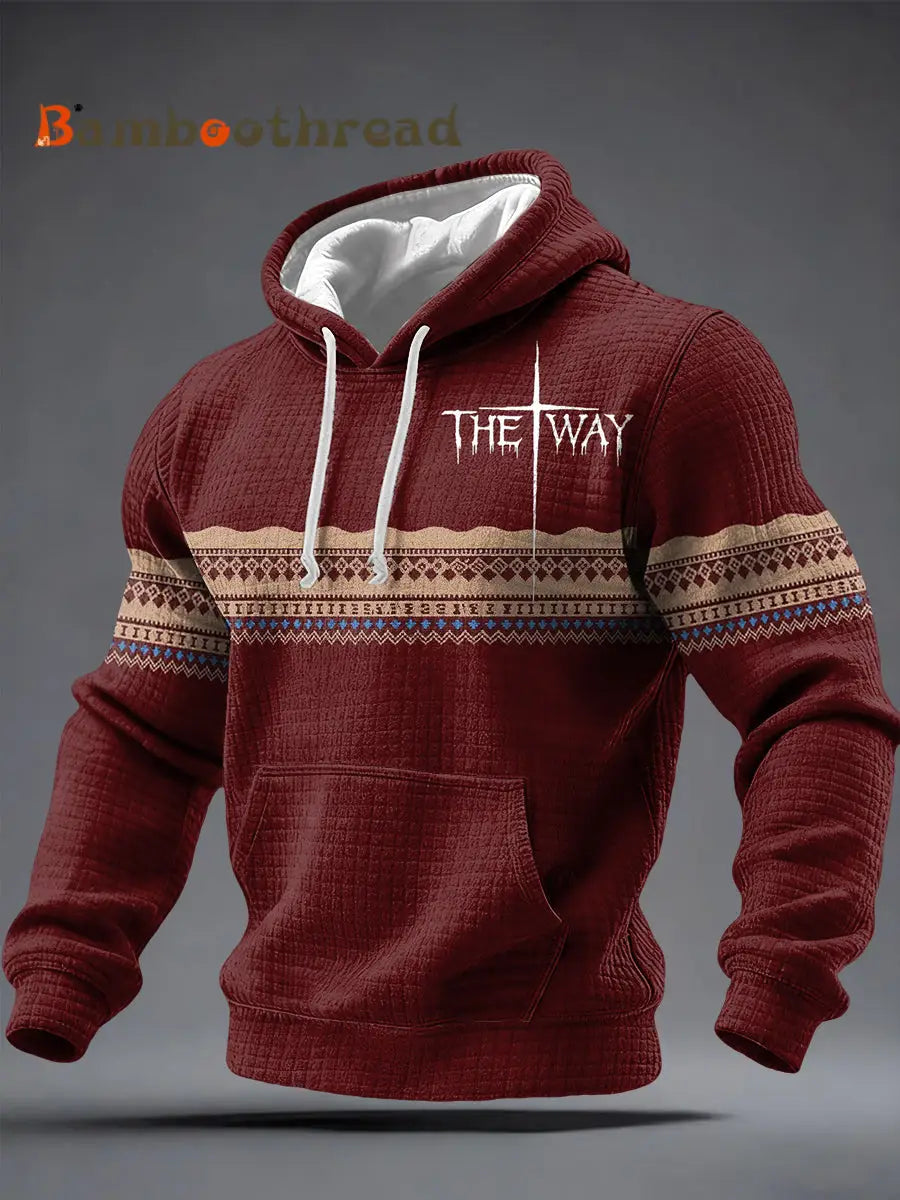 Men’s Faith Printed Hoodie As picture / S