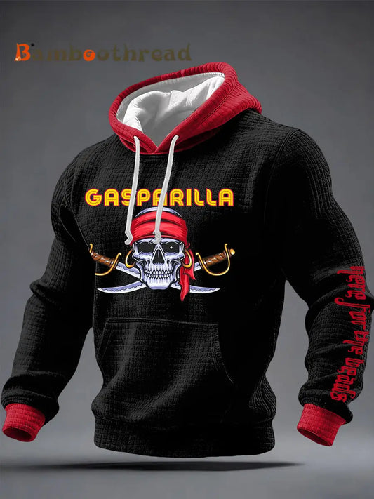 Men’s Gasparilla Pirate Festival Printed Hoodie Black / S