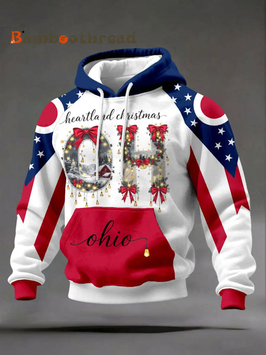 Men’s Ohio Christmas Hoodies As picture / S