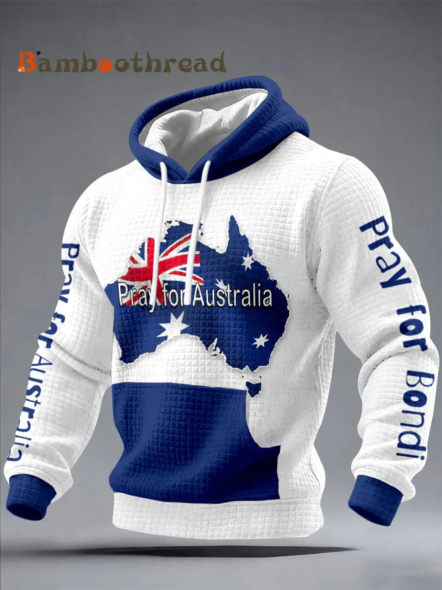 Men’s Pray For Australia Pray For Bondi Hoodies As picture / S