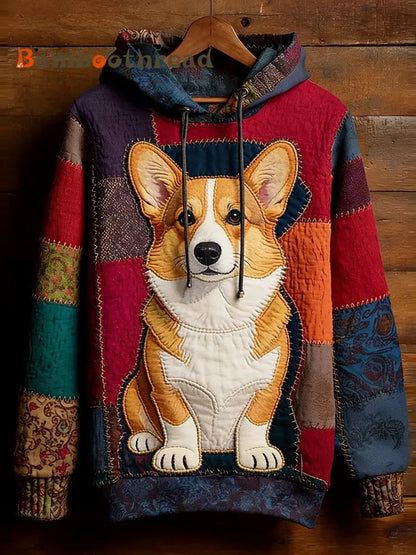 Men’s Retro Abstract Animal Art Print Comfortable Sweatshirt