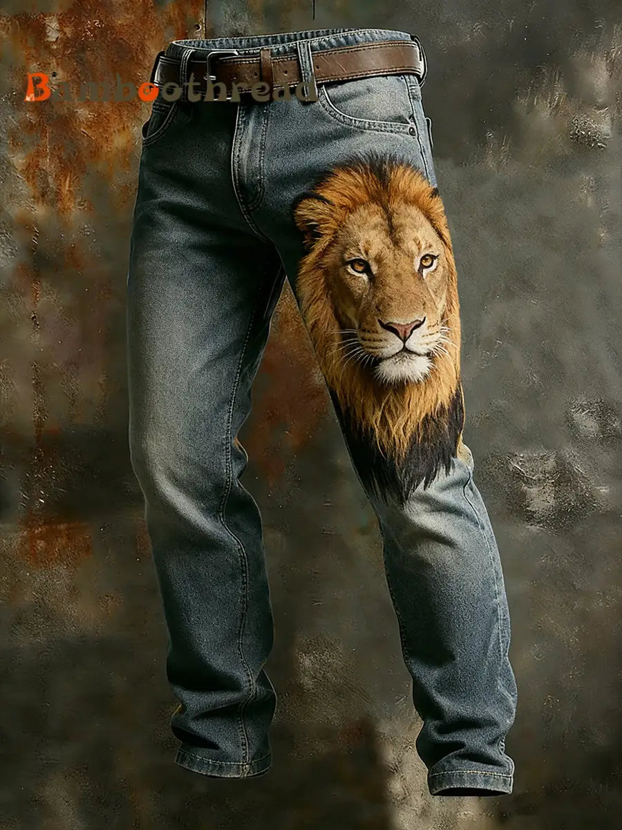Men’s Retro Business Style Casual Work Trousers A / S