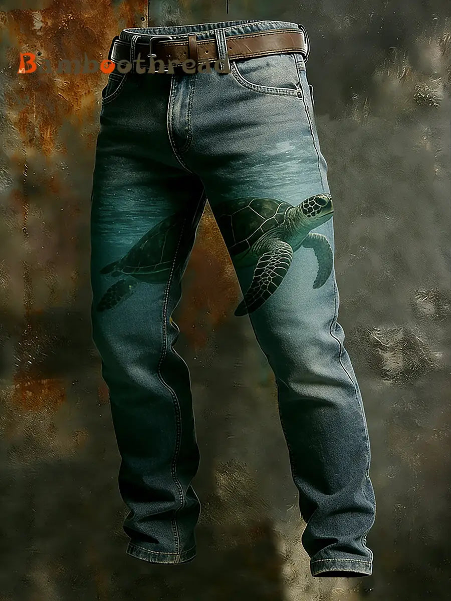 Men’s Retro Business Style Casual Work Trousers A / S