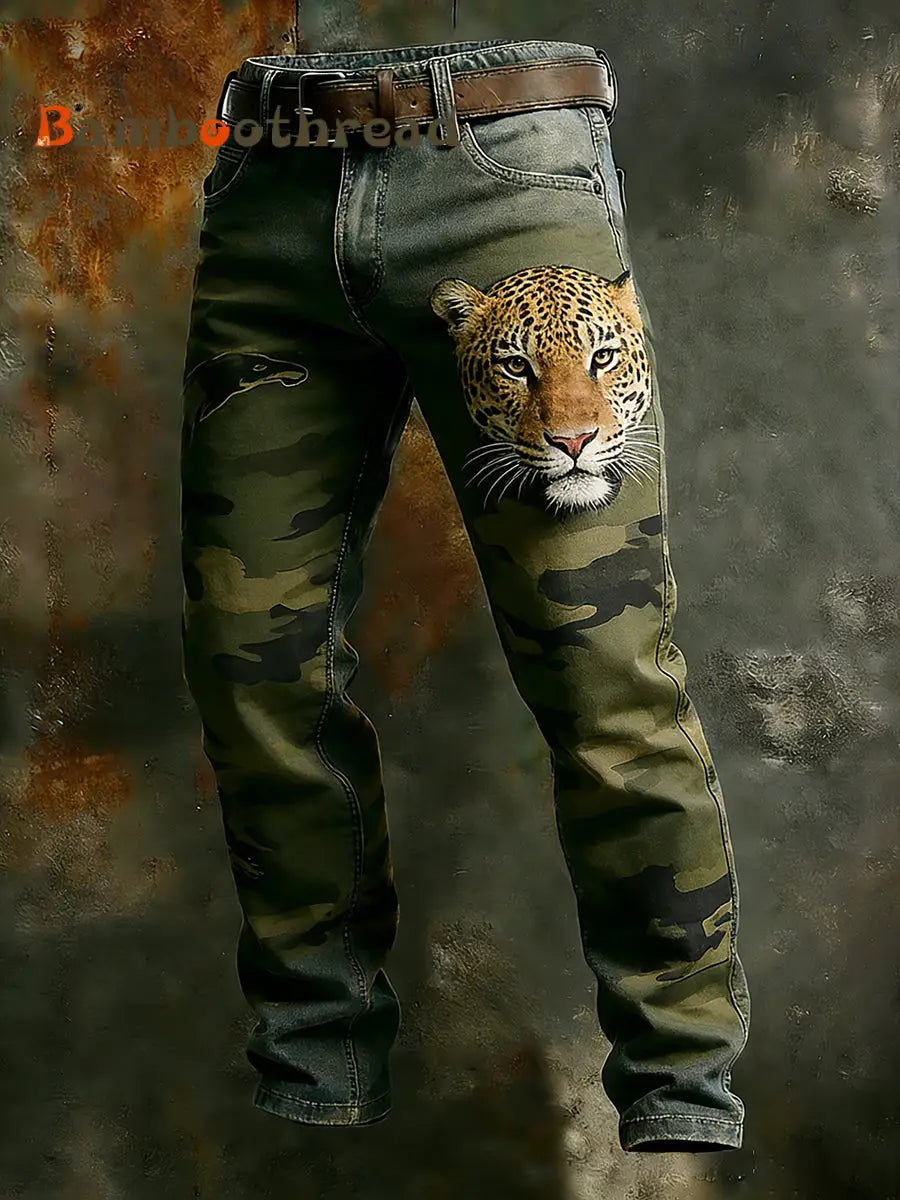 Men’s Retro Business Style Casual Work Trousers A / S