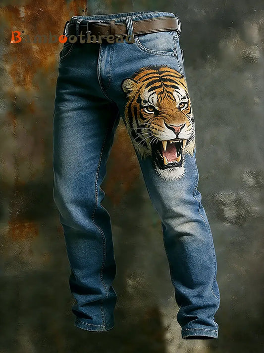 Men’s Retro Business Style Casual Work Trousers A / S