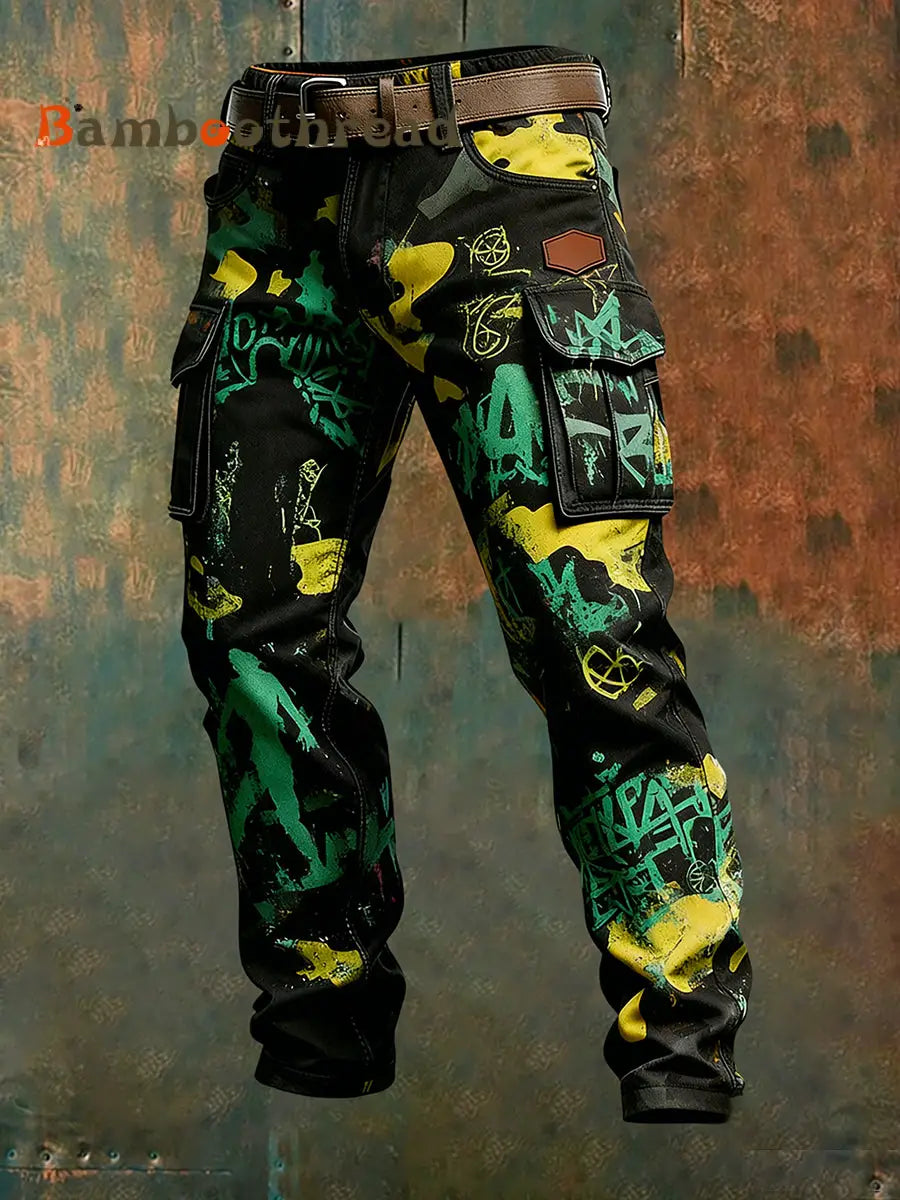 Men’s Retro Business Style Casual Work Trousers A / S