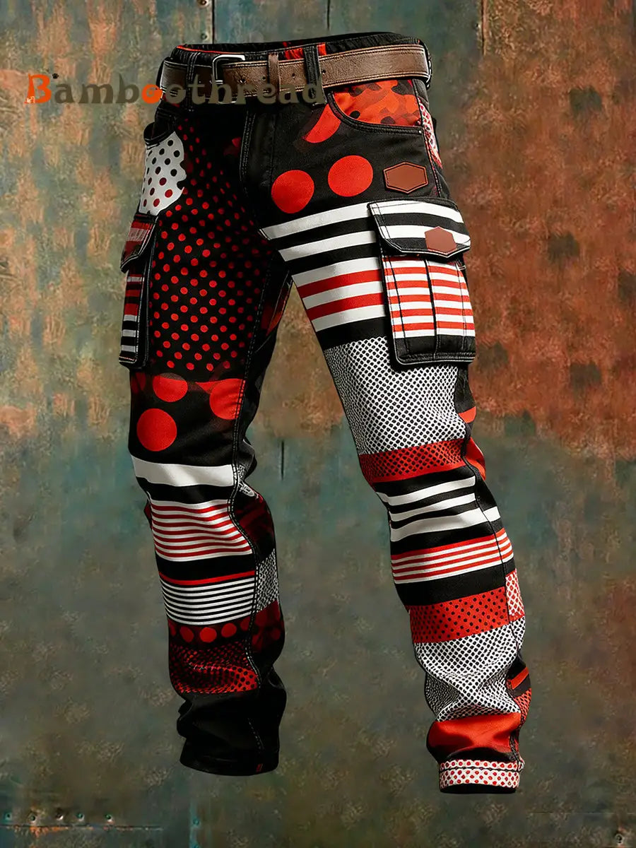 Men’s Retro Business Style Casual Work Trousers A / S