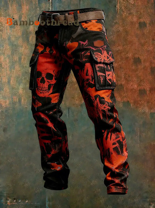 Men’s Retro Business Style Casual Work Trousers A / S