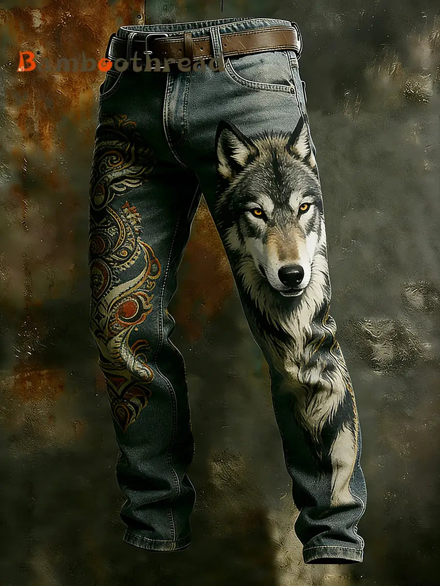 Men’s Retro Business Style Casual Work Trousers A / S