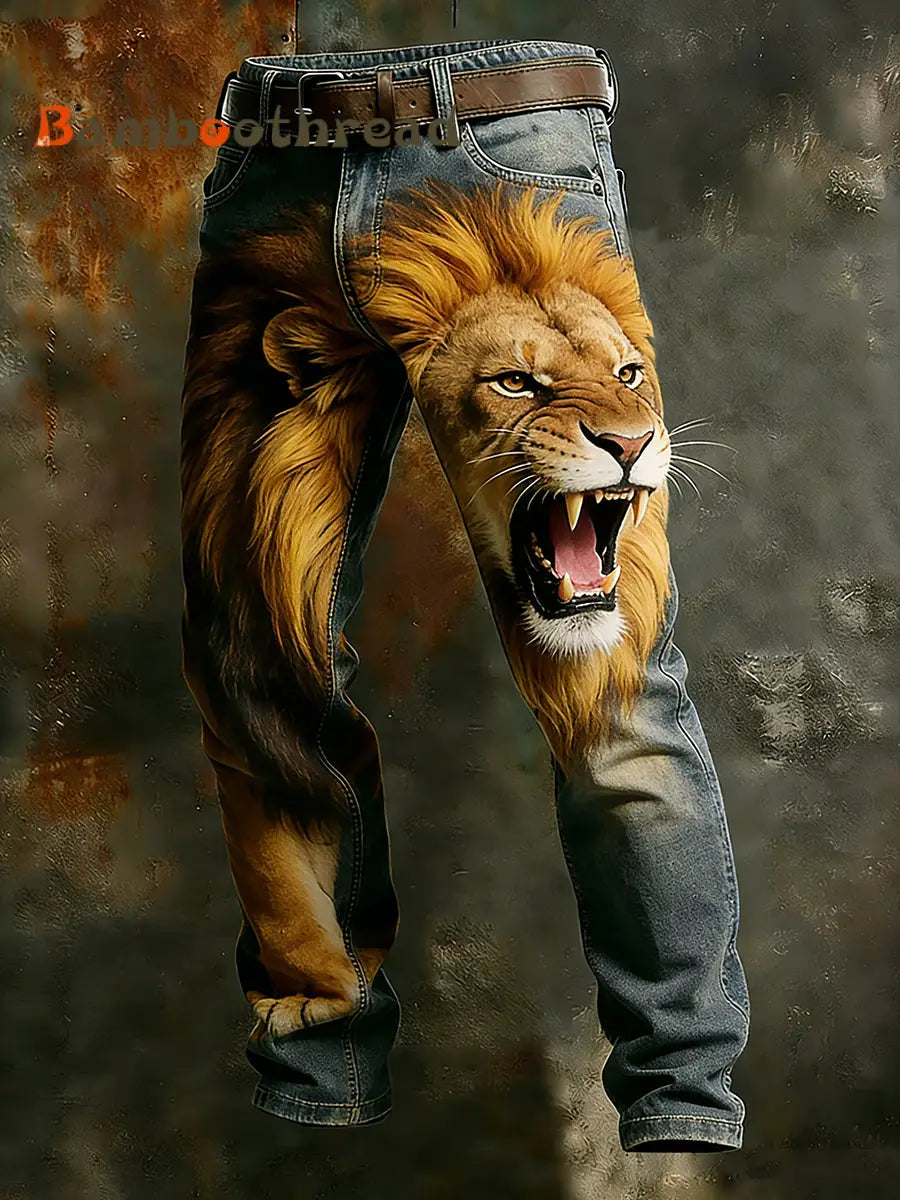 Men’s Retro Business Style Casual Work Trousers A / S