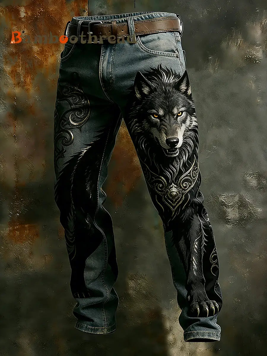 Men’s Retro Business Style Casual Work Trousers A / S