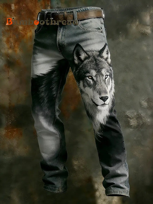 Men’s Retro Business Style Casual Work Trousers A / S