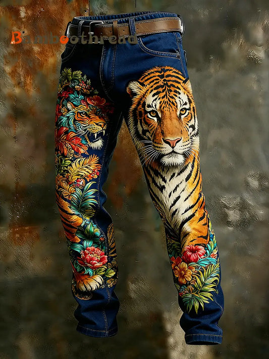 Men’s Retro Business Style Casual Work Trousers A / S