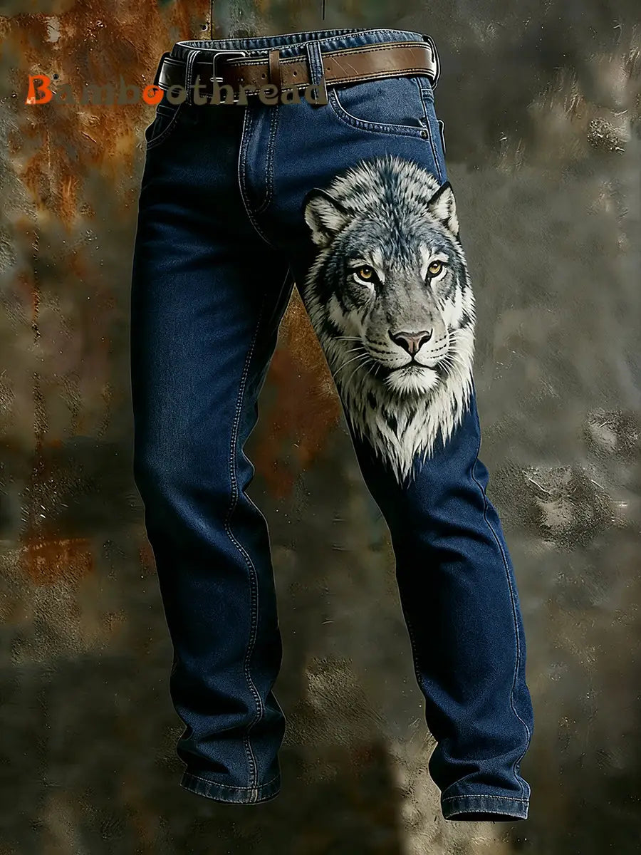 Men’s Retro Business Style Casual Work Trousers A / S