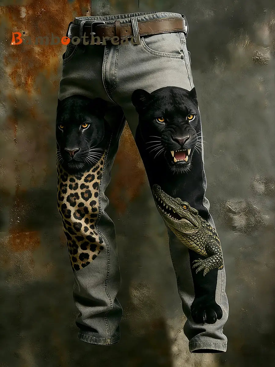 Men’s Retro Business Style Casual Work Trousers A / S