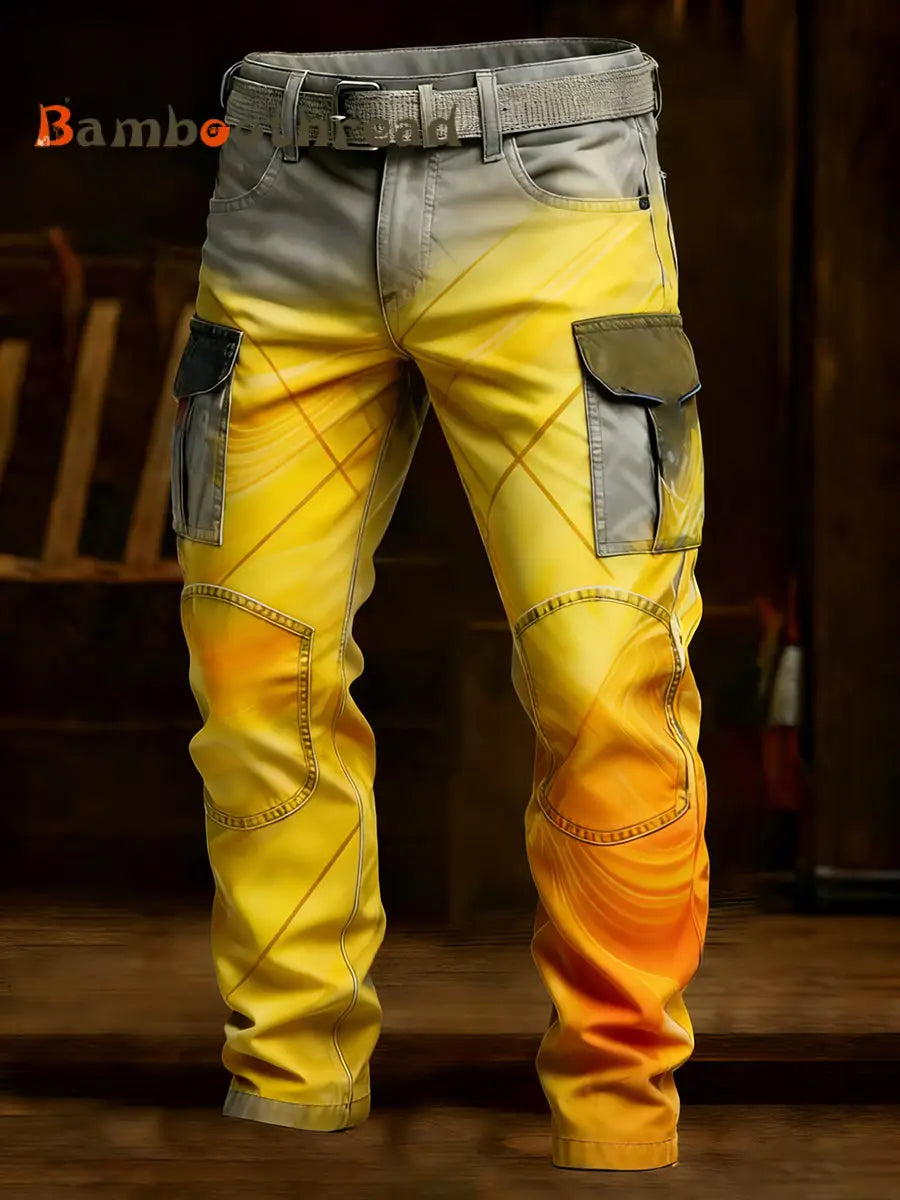 Men’s Retro Business Style Casual Work Trousers A / S