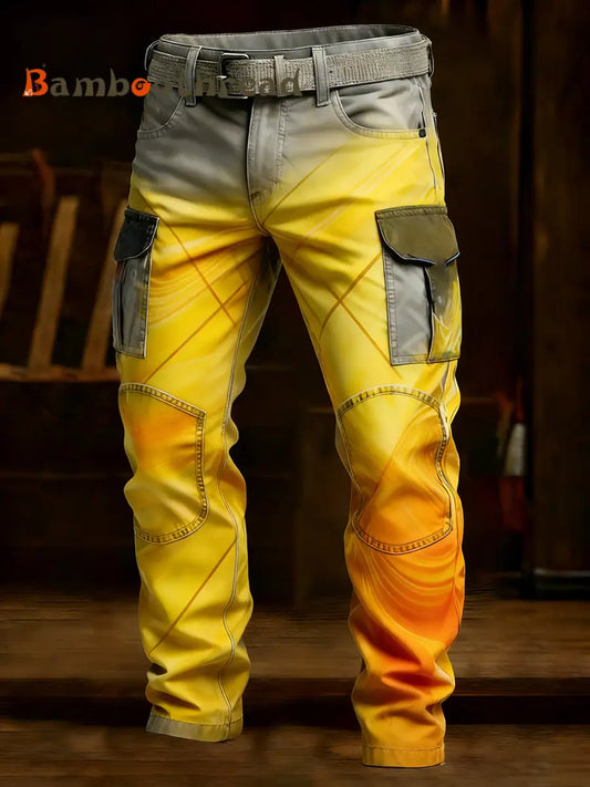 Men’s Retro Business Style Casual Work Trousers A / S