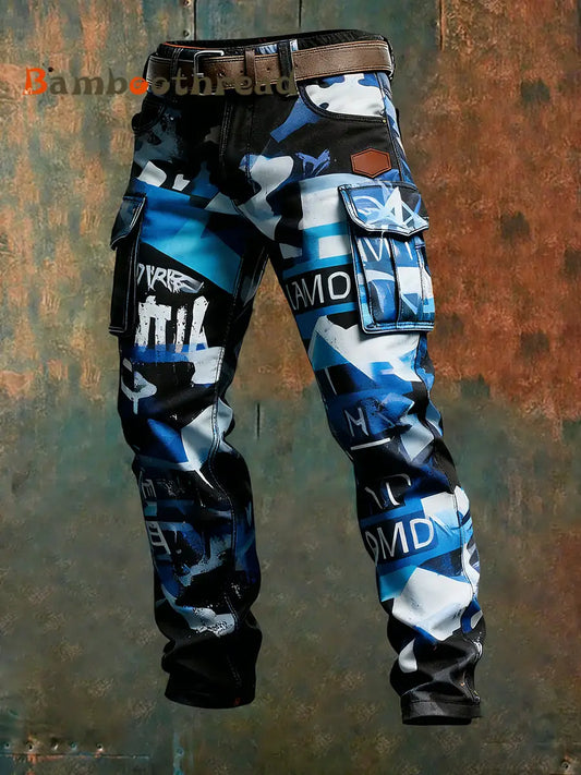 Men’s Retro Business Style Casual Work Trousers A / S