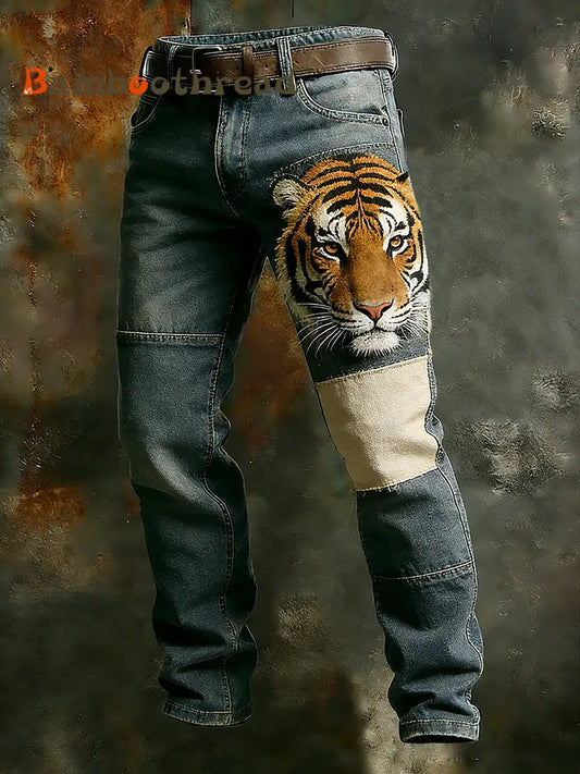 Men’s Retro Business Style Casual Work Trousers A / S