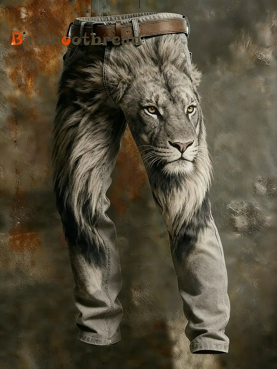 Men’s Retro Business Style Casual Work Trousers A / S