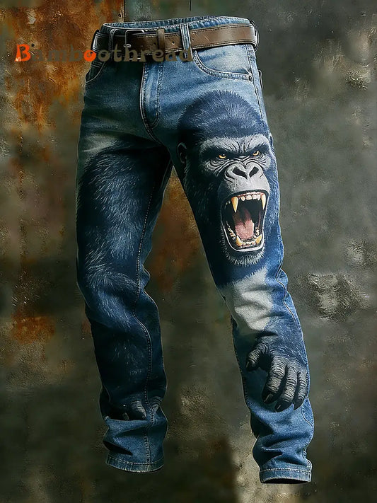 Men’s Retro Business Style Casual Work Trousers A / S