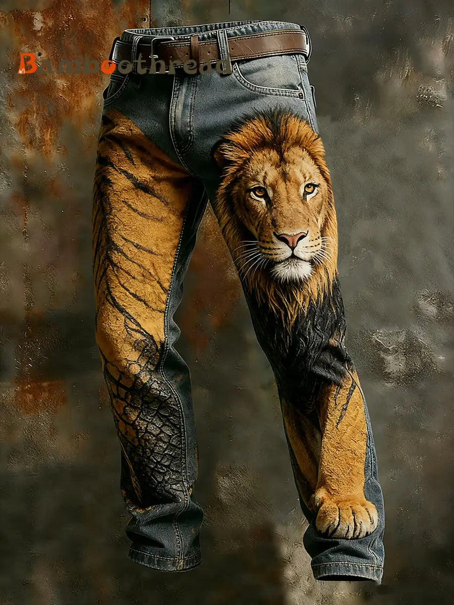 Men’s Retro Business Style Casual Work Trousers A / S