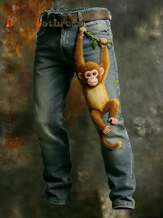 Men’s Retro Business Style Casual Work Trousers A / S